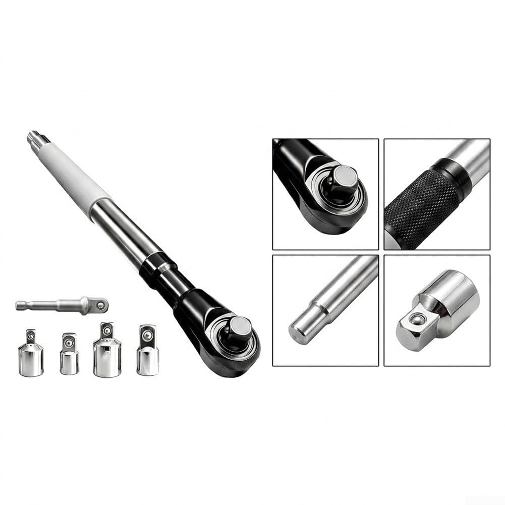 Rallonge Dynamométrique 37-74lb-ft Acier Chrome Rallonge Dynamométrique