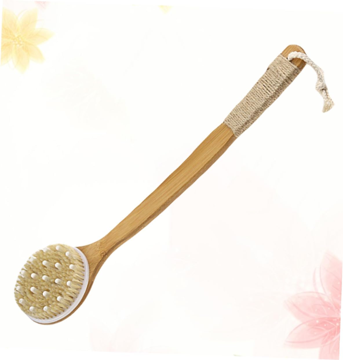 Skin Exfoliator Brush Massaging Body Scrub Bath Brush Slip Long Handle for Men Women Style