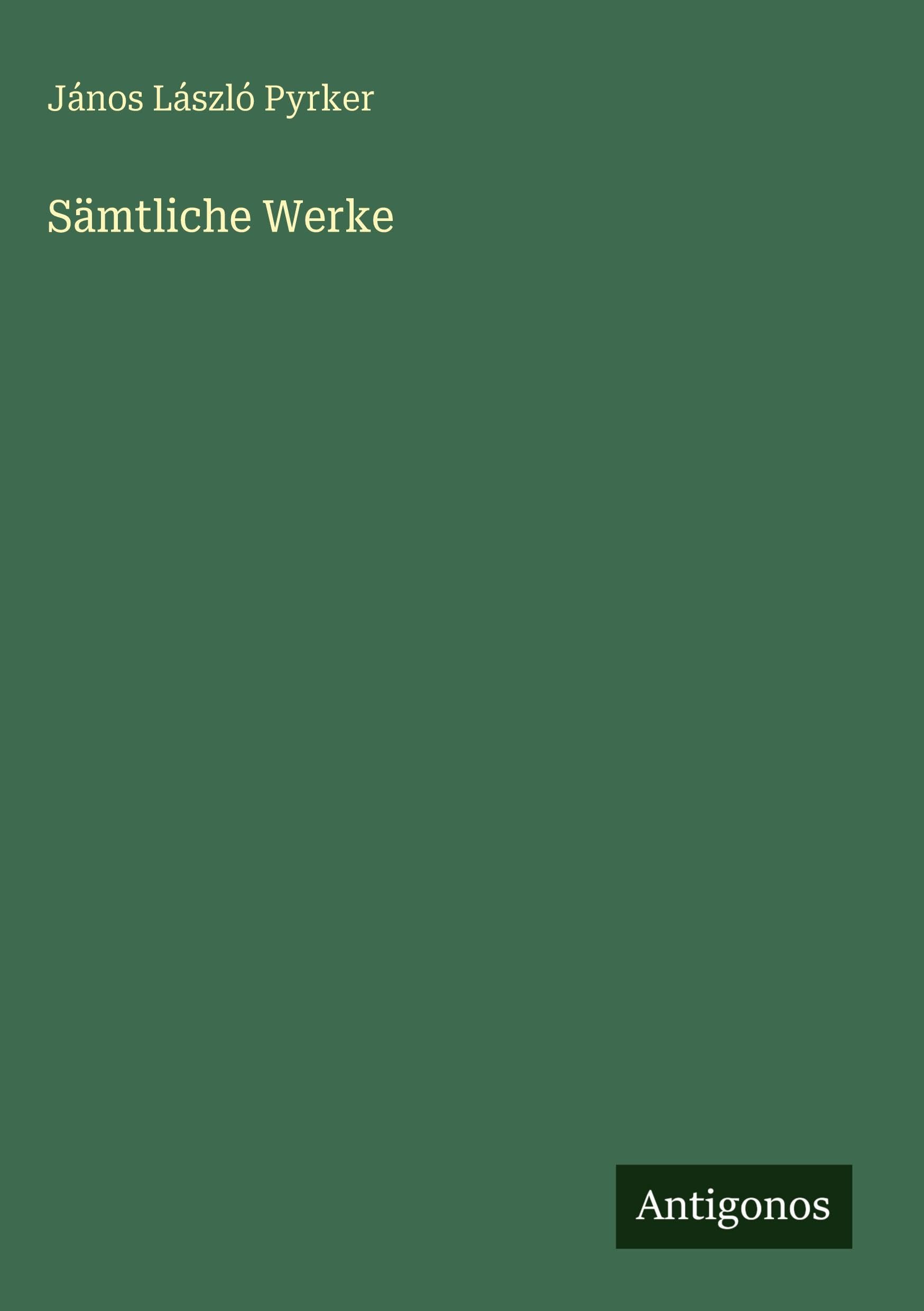 Sämtliche Werke