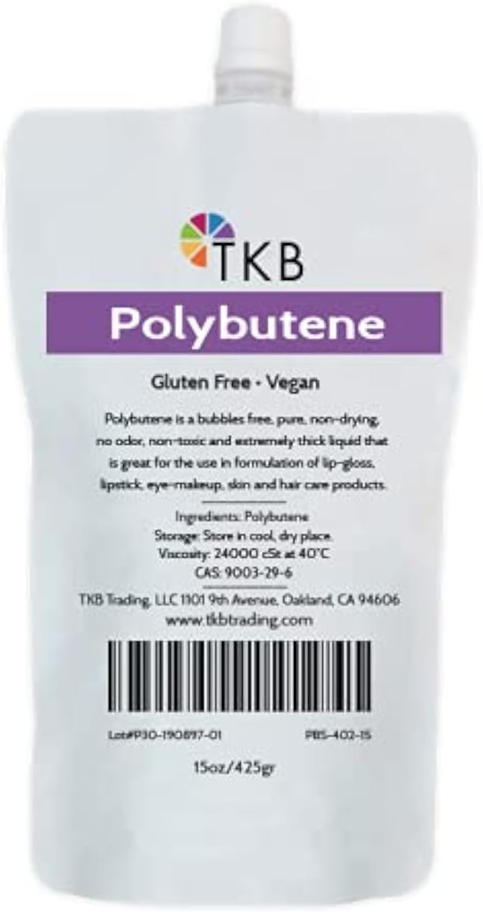 TKB Polybutene | Clear Additive Cosmetic Ingredient for DIY Makeup (15oz (425g))