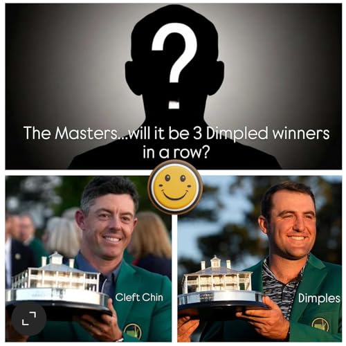 Dimples & The Masters: Scheffler, Rory, and the Streak Nobody&rsquo;s Talking About