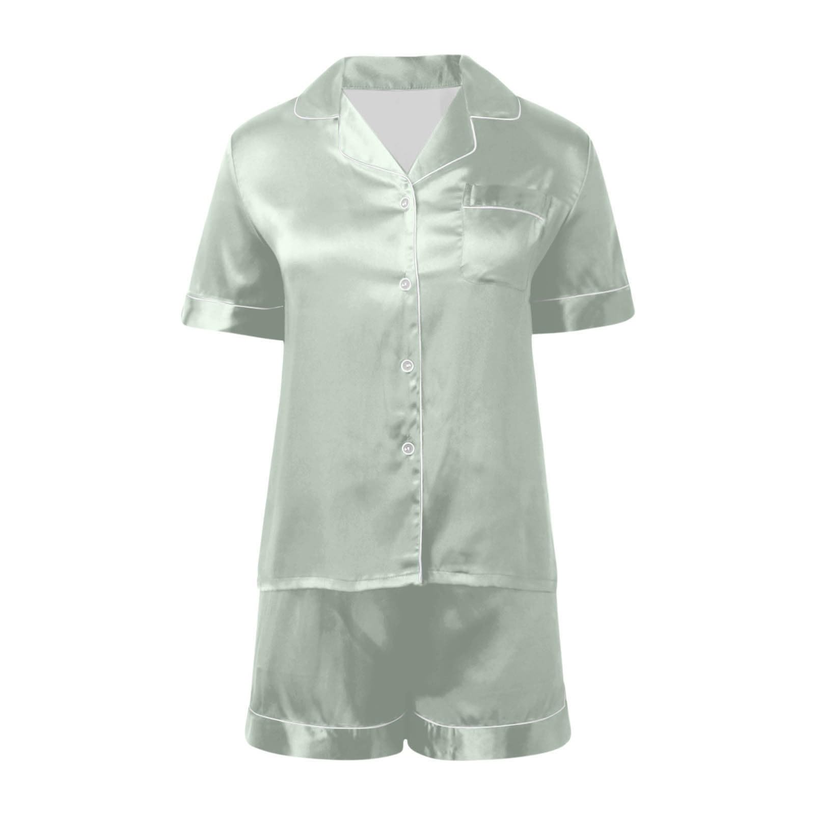 Generisch Combinaison short décontractée pour femme avec bouton de poche et design imprimé pour la détente et le confort au quotidien