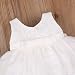 Vestido de Bautizo + Diadema Recién Nacido Bebés sin Mangas Verano Transpirable...