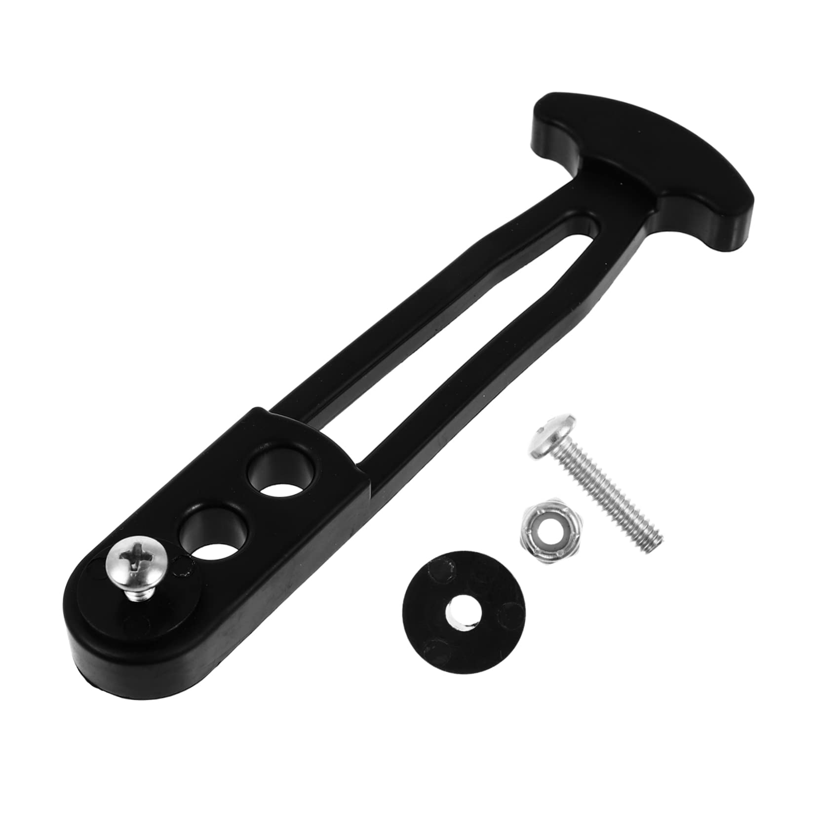 SUPVOX 2pcs Telescopic Ladder Fixing Buckle Rubber Hook Ladder Strap Yacht Ladder Fastener Boat Ladder Bungee Retaining Strap Boat Ladder Strap with Snap Band Clip Marine