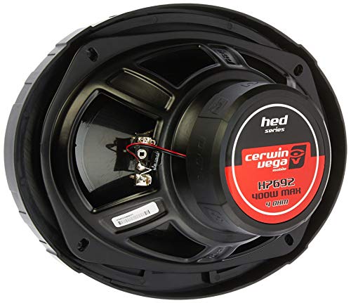 Cerwin-Vega H7692 6" X 9" 4Ω 800W Max / 120W Rms 2-Way Coaxial Speakers With 1" Balanced Dome Tweeter Set Of 2 Made By High- Performance Brand #TOP1