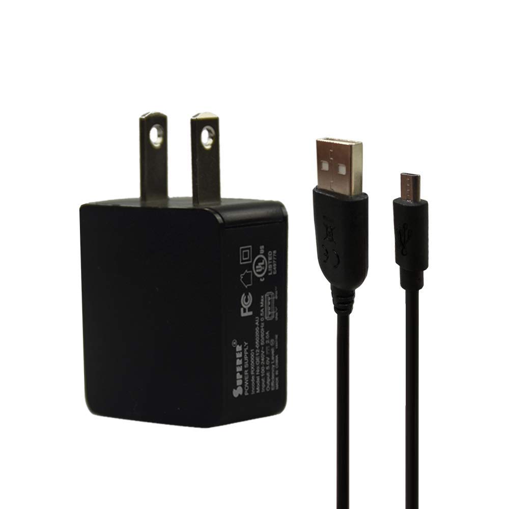 Charger Fit for Dragon Touch A1X Plus,V10,M10X,i8 pro,M7 8,E70 71 97,DT24 24 pro,DT40,KidzPad Y88X 10 Kids,Notepad K10,Y80,Y88X Pro Tablet PC with AC Power Supply Adapter Cord Chargering Cable