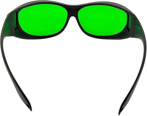 Miniatura 5 de 650nm 638nm gafas protectoras rojas de seguridad láser LED para como terapia de luz roja