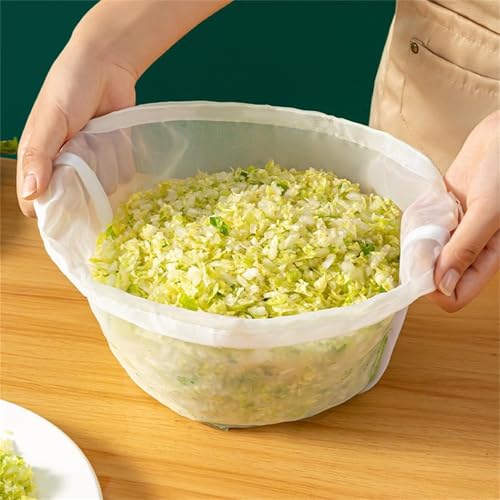 3er-Pack Mulltücher aus Bio-Baumwolle – ungebleichtes feines Baumwolltuch in Lebensmittelqualität, geeignet für die Kochfiltration, handgefertigter DIY (Filtergaze) wiederverwendbarer Küchenfilterbeut