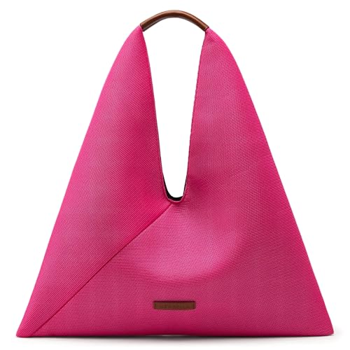 Image of NEWBELLA Anne Knitted Shoulder Hobo Bag City Chic Sporty Women Hobo Handbags,Hot Pink