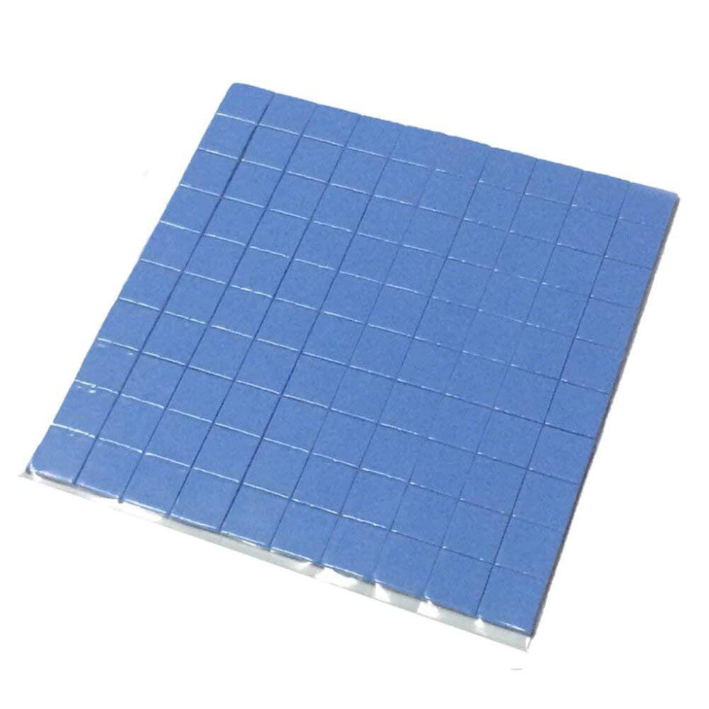 Eatech Thermal Pad GPU CPU Heatsink Cooling Conductive Flexible Silicone Pad (10mm * 10mm * 1mm, Blue)-image-35