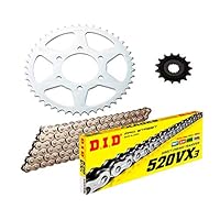 ninja400r ninja400(11～17) チェーン スプロケット Amazon | D.I.D(大同工業) F/Rスプロケット 3点交換キット DK-08G
