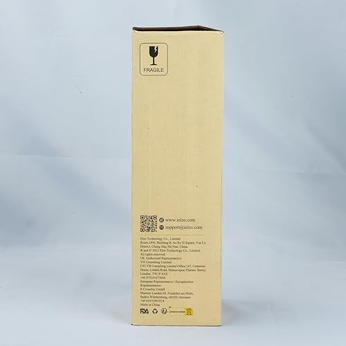 Miniatura 13 de Ryaco Botella de agua de vidrio de borosilicato