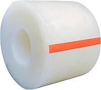 WENSSKKU Transparent Window Weather Sealing Tape - No Residue Draft Blocker for Windows, Doors, Glass Gaps - 3" x 55 Yards