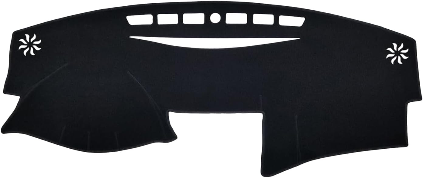 Partsable Dash Cover Mat Compatible with Toyota Camry 2007 2008 2009 2010 2011 Camry Dashboard Cover Mat Interior Accessories Nonslip Dash Board Protector Mat Sunshade Anti Glare Pad Carpet (Black)