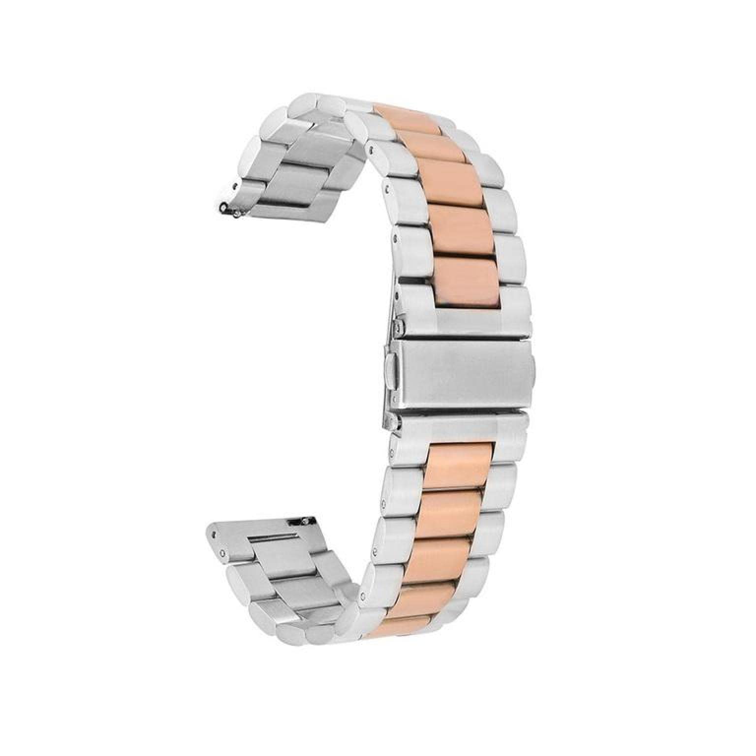 Bracelet de montre en acier inoxydable solide de 22mm pour montre - 7