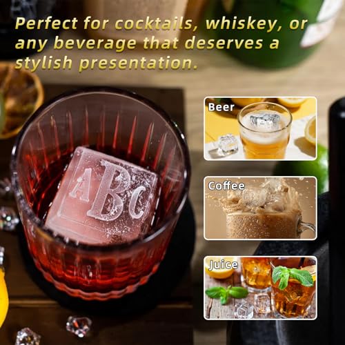Molde personalizado para cubos de hielo de silicona 2 pulg miniatura 4