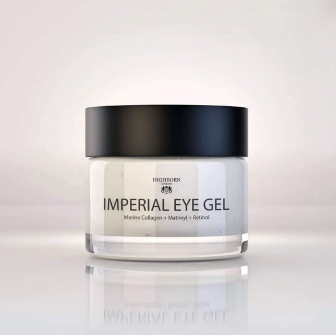 HighBornAnti Ageing Eye Gel to Smooth Fine Lines, Brighten Dark Circles and De-Puff - London Natural with Plant Collagen, Aloe Vera, Arnica and Hyaluronic Acid
