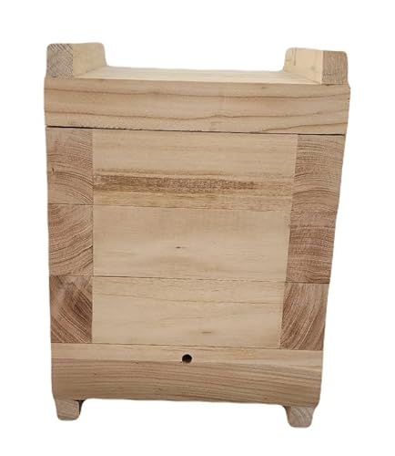 Caixa de Abelhas Sem Ferrão Madeira Reforçada 20 x 20