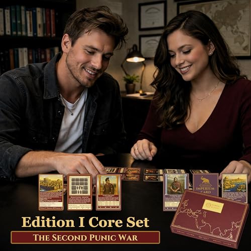 Image of Sumeru & Seed Imperium Cards - Historical Strategy Card System - The Second Punic War Core Set - Rome vs Carthage - Sandbox Tabletop Experience