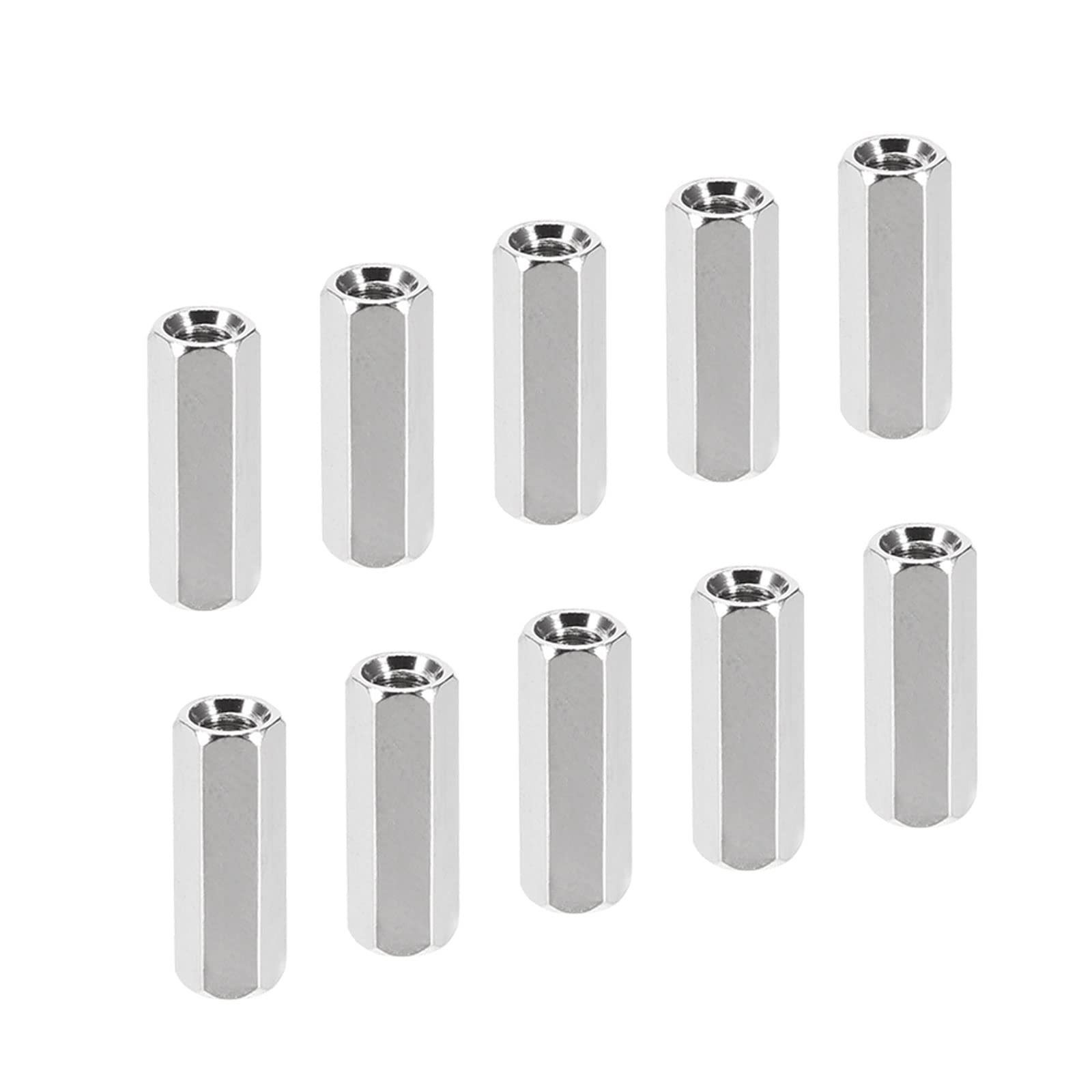 YOKIVE 10 Pcs M3 Spacers, Brass Hex PCB Standoffs Nuts, Keep Height Consistent, Great for Motherboard Circuit Board