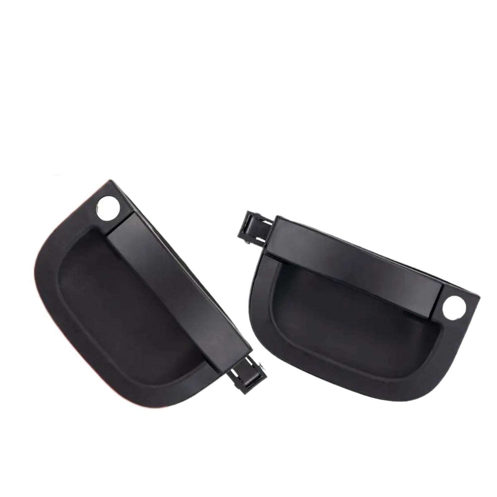 OUVECR for Kia for Bongo K2700 K2900 Car Exterior Outside Door Handle Black Left Right 82650-4E000 82660-4E000 Car Outer Door Handle(Left and Right)
