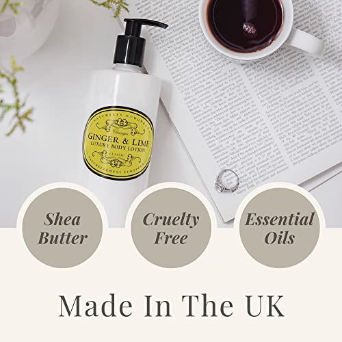 Naturally European Ginger & Lime Luxury Body Lotion, 500 Ml / 17 Oz #TOP2