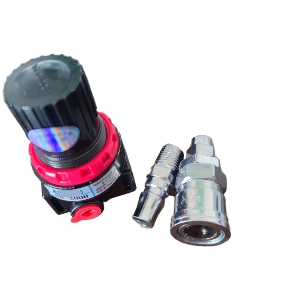 Brytyjski pneumatyczny regulator ciśnienia AR2000 G1/4, przełącznik/reduktor ciśnienia (AR2000 SMPM)
