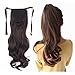 Haironline One Piece Tie Up Ponytail Clip in Hair Extensions Hairpiece Binding Pony Tail Extension for Girl Lady Woman