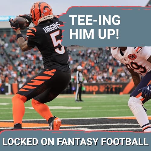 UP for Tee Higgins, George Pickens & Rome Odunze, FADE Rashee Rice? WEEK 12 fantasy football WR RANKINGS Podcast Por  arte de portada