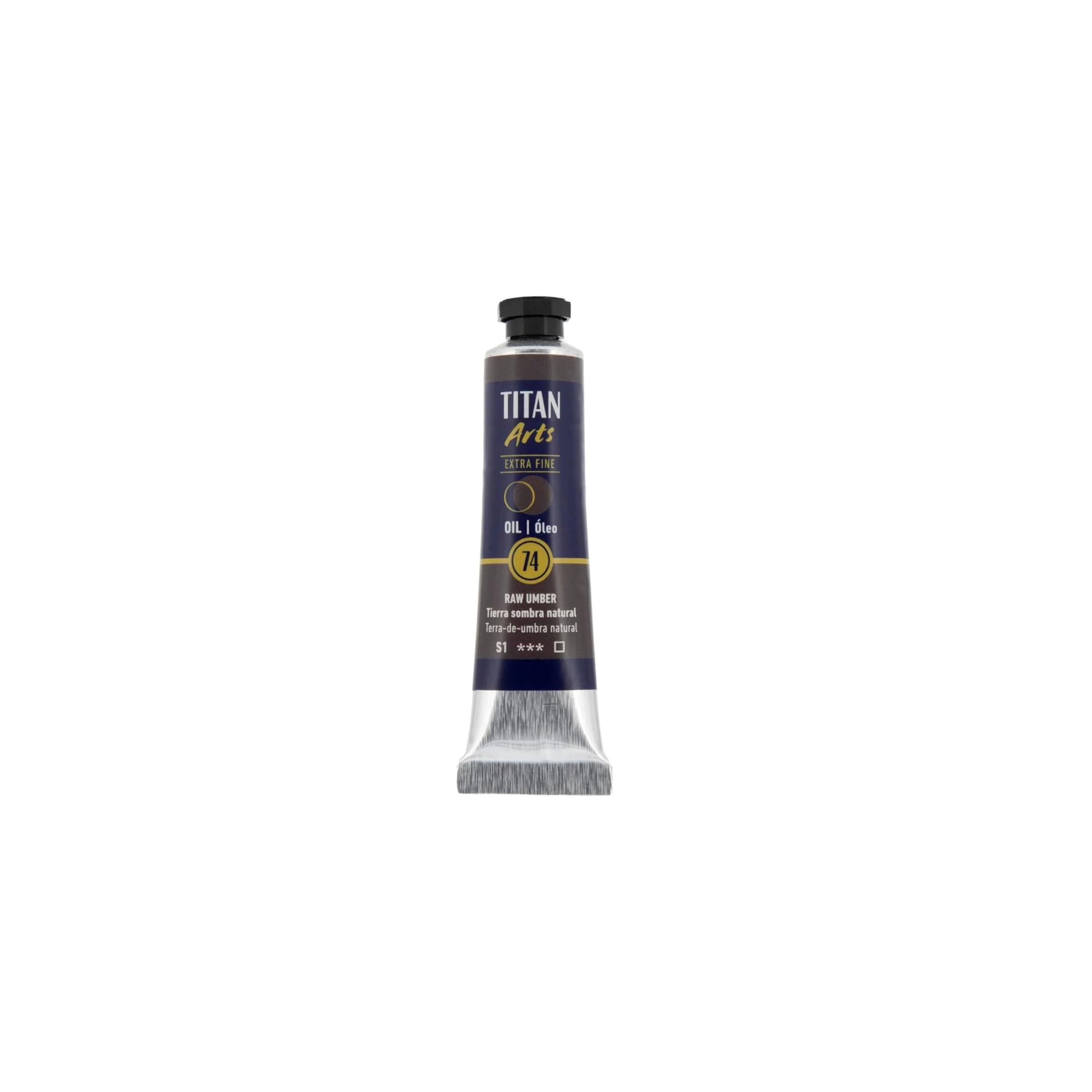 ÓLEO TIERRA SOMBRA NATURAL TITAN Extrafino 6 - 20ml. Nº 74