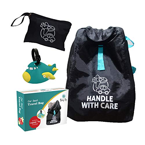 Car Seat Travel Bag for Airplane - Cover, Carry and Gate Check Your Car Seat