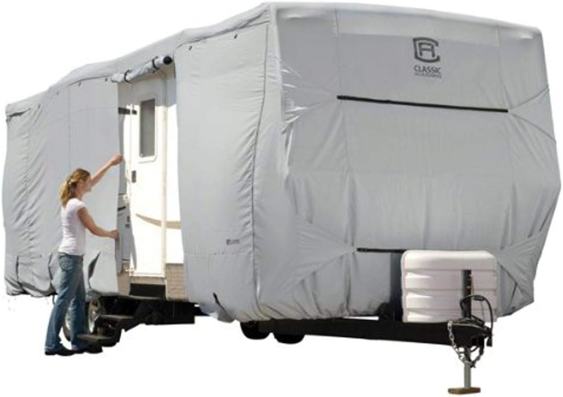 Classic Accessories 80-138 PermaPRO 27-30' x 118" RV Travel Trailer Cover