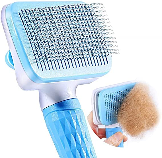 DOG TRUST Slicker Dog Comb Brush Pet Grooming Brush Daily Use to Clean Loose Fur & Dirt Great for Dogs and Cats (B0BBGX6WJR) Amazon Price History, Amazon Price Tracker