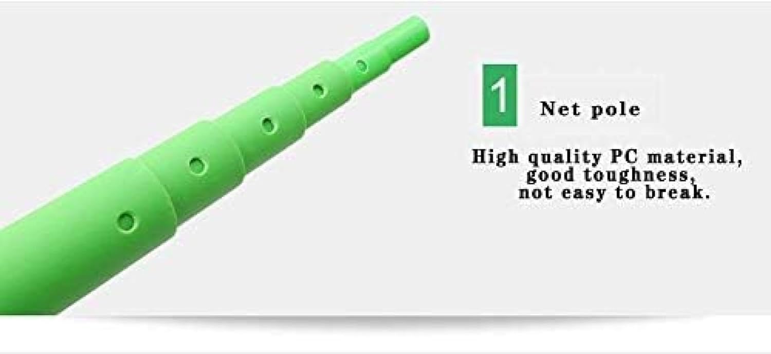 Rete portatile da tennis e badminton, rete pieghevole regolabile in altezza per parchi all'aperto e parchi giochi, installazione semplice