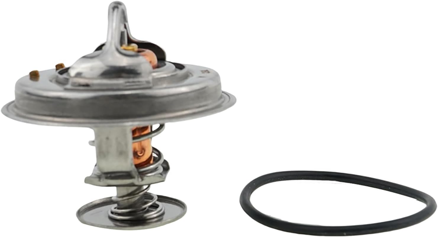 FridayParts Thermostat VAME995106 Compatible for Mitsubishi Engine 6D31 6D34 Kobelco SK160LC SK200 SK210LC SK235SR SK250LC Replacement