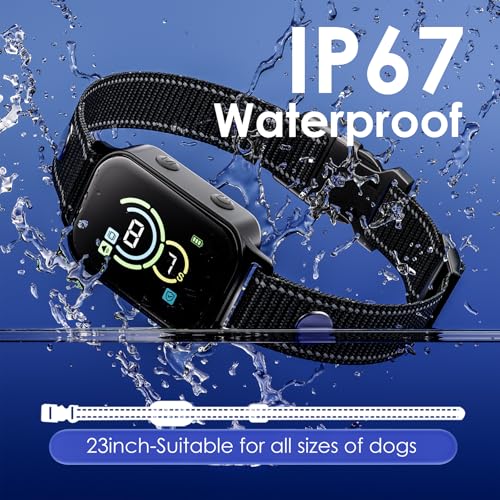 Kuecu Dog Bark Collar For 2 Pack,Humane No Shock Barking Collar,Bark Collar For Small Medium Dogs thumb #6