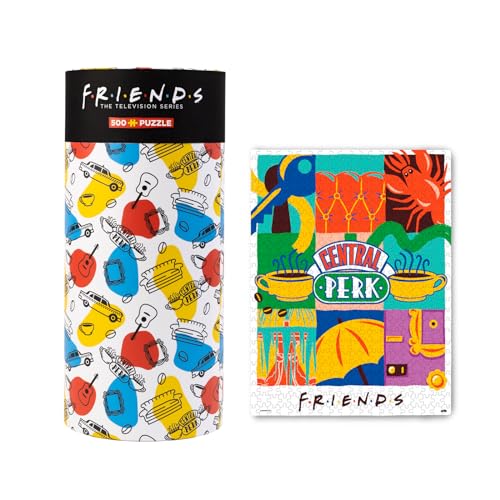 Grupo Erik Puzzle 500 Piezas Friends - Puzzle Friends con Caja - Rompecabezas 61x45,7 cm - Regalos Friends Serie, Friends Merchandising Oficial