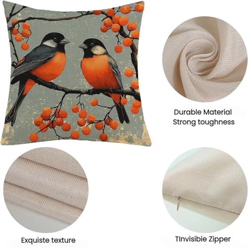 Housse de coussin 60x60cm animaux imperméable et résistante aux UV