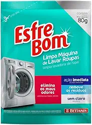 EsfreBom - Limpa Máquina de Lavar Roupas Sachê de 80 g, Bettanin