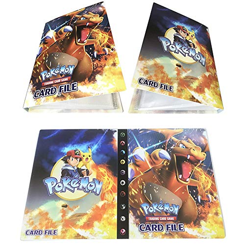Álbum Titular de Tarjetas Pokémon Carpeta Carpeta Libro 30 páginas 240 Tarjetas...
