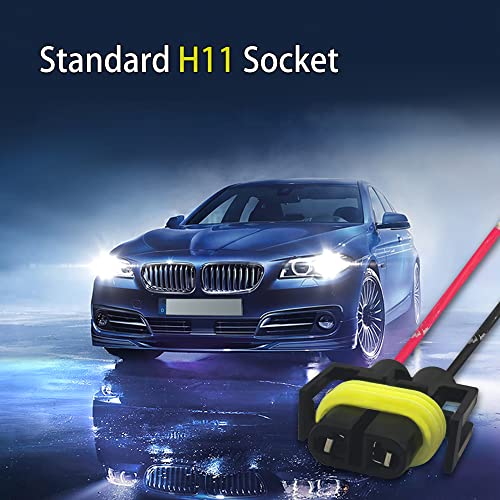 Haobo QP7061 4Pcs 9005 9006 9012 H11 H8 881 Female Adapter Wiring Harness Sockets Wire, Car Lampholder Wire For Headlights And Fog Lights thumb #6