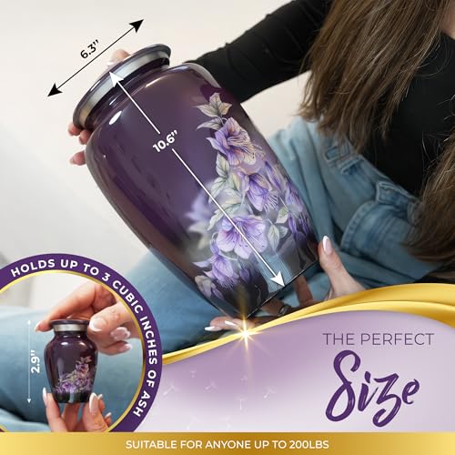 Image of Beautiful Anna's Hummingbird Urns for Human Ashes Adult Female - Set of 5