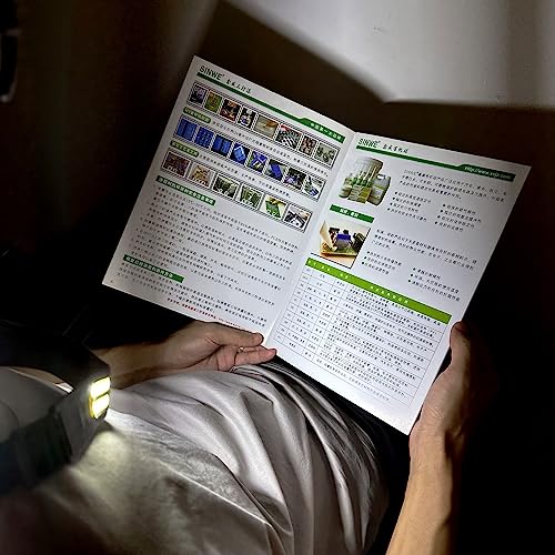 Image of Book Light for Reading in Bed Neck Lights Hands Free Rechargeable Reading Light /lamp /Flashlight (Book Reading Light) Gifts for Reader,Kids,Teen Eye Protection