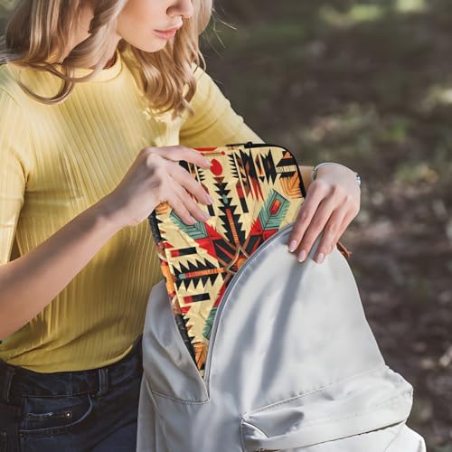 Funda para portátil 13-14 pulgadas impermeable con patrón geométrico miniatura 6