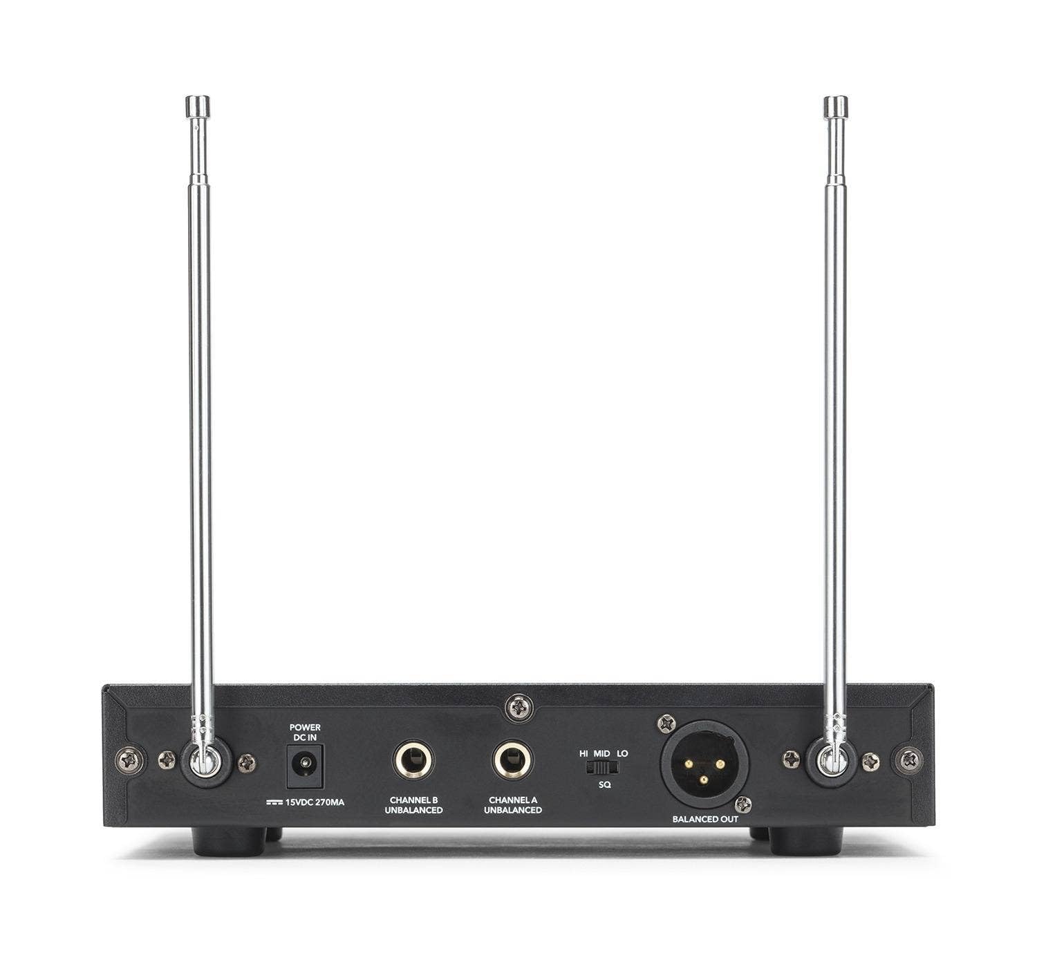 SAMSON Stage 200 Dual Handheld Dynamic Wireless Microphone System (Group A)