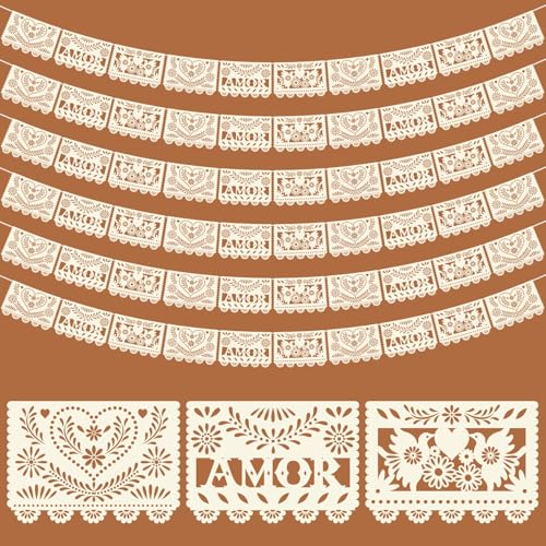 TaoBary Papel Picado Banner