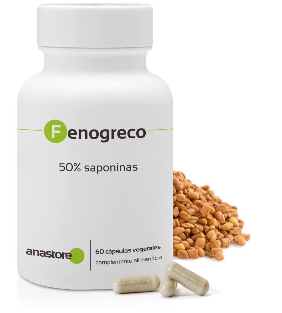 FENOGRECO OFERTA 3+1 GRATIS * 500 mg / 240 cápsulas * Titulado al 50% en saponinas * Antiinflamatorios, Deficiencias, Peso, Rendimiento deportivo