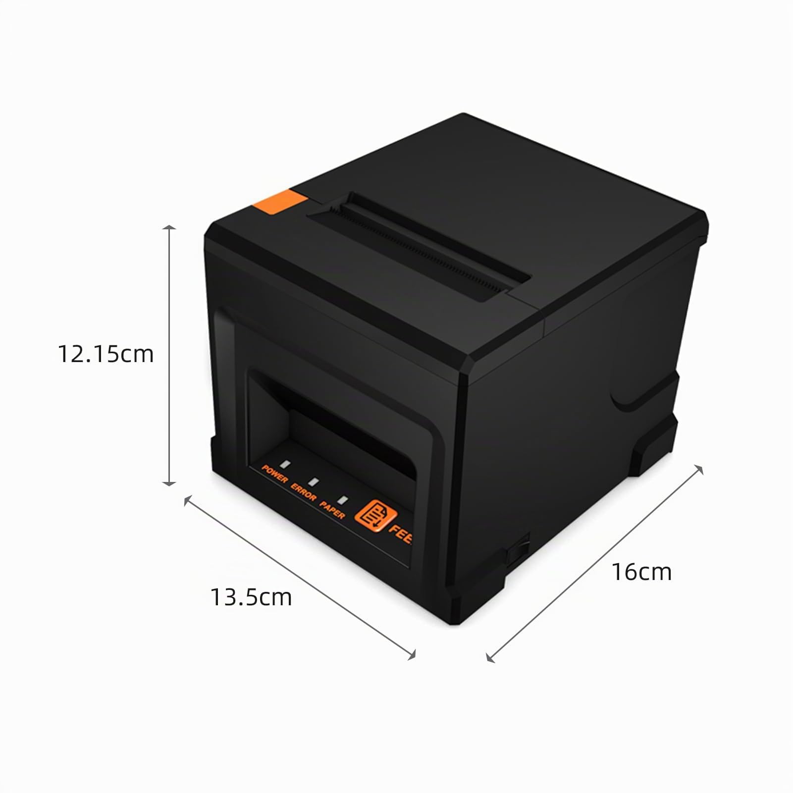 Tampante Termica per Scontrini, 80mm USB + BT Stampante per ricevute Stampante POS con taglierina automatica compatibile con supporto ESC/POS per spedizioni Affari Ristorante Supermercato