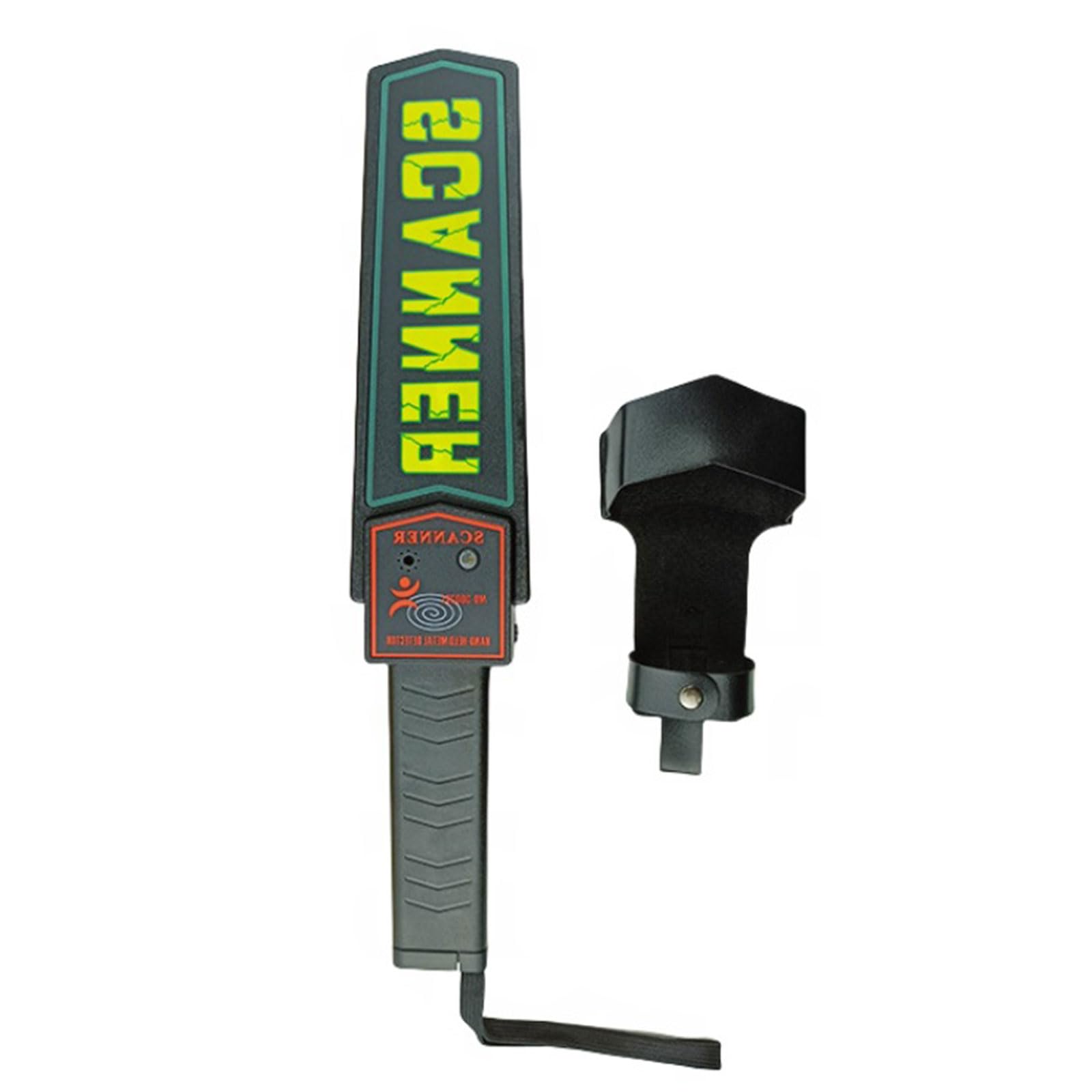 Sensitivity Handheld Metal Detector with Sound Shaking Alert ABS for Security Check in Schools Airports Event LED Measure Metal Transducer