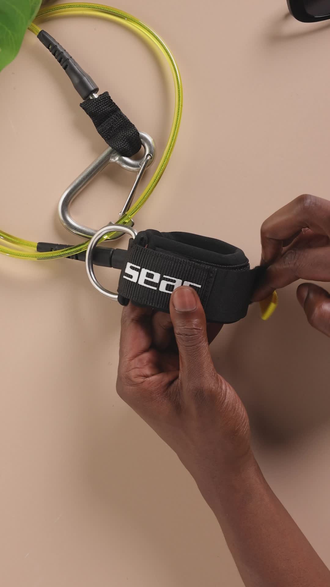 Bockmann câble de sécurité noir Bockmann câble de sécurité noir